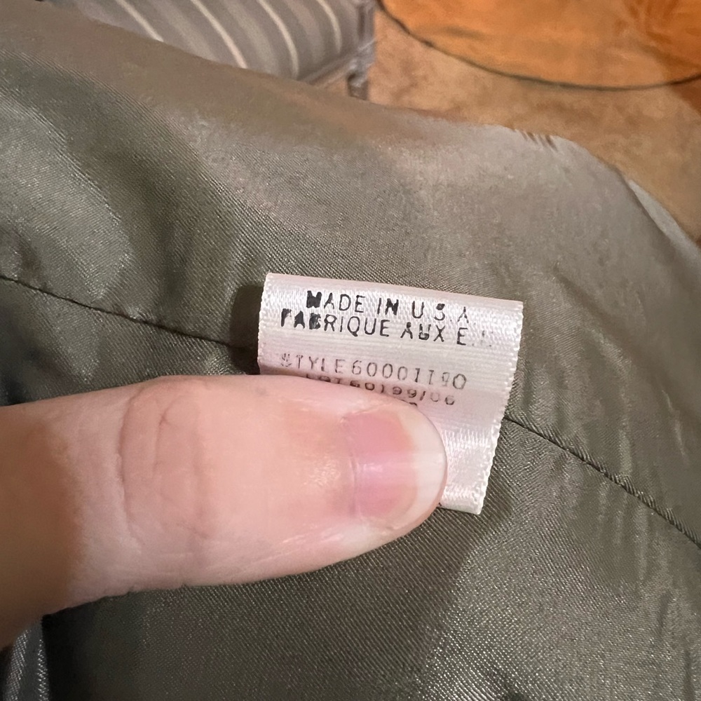 Theory Double Button Suit Blazer Size 2 - image 3